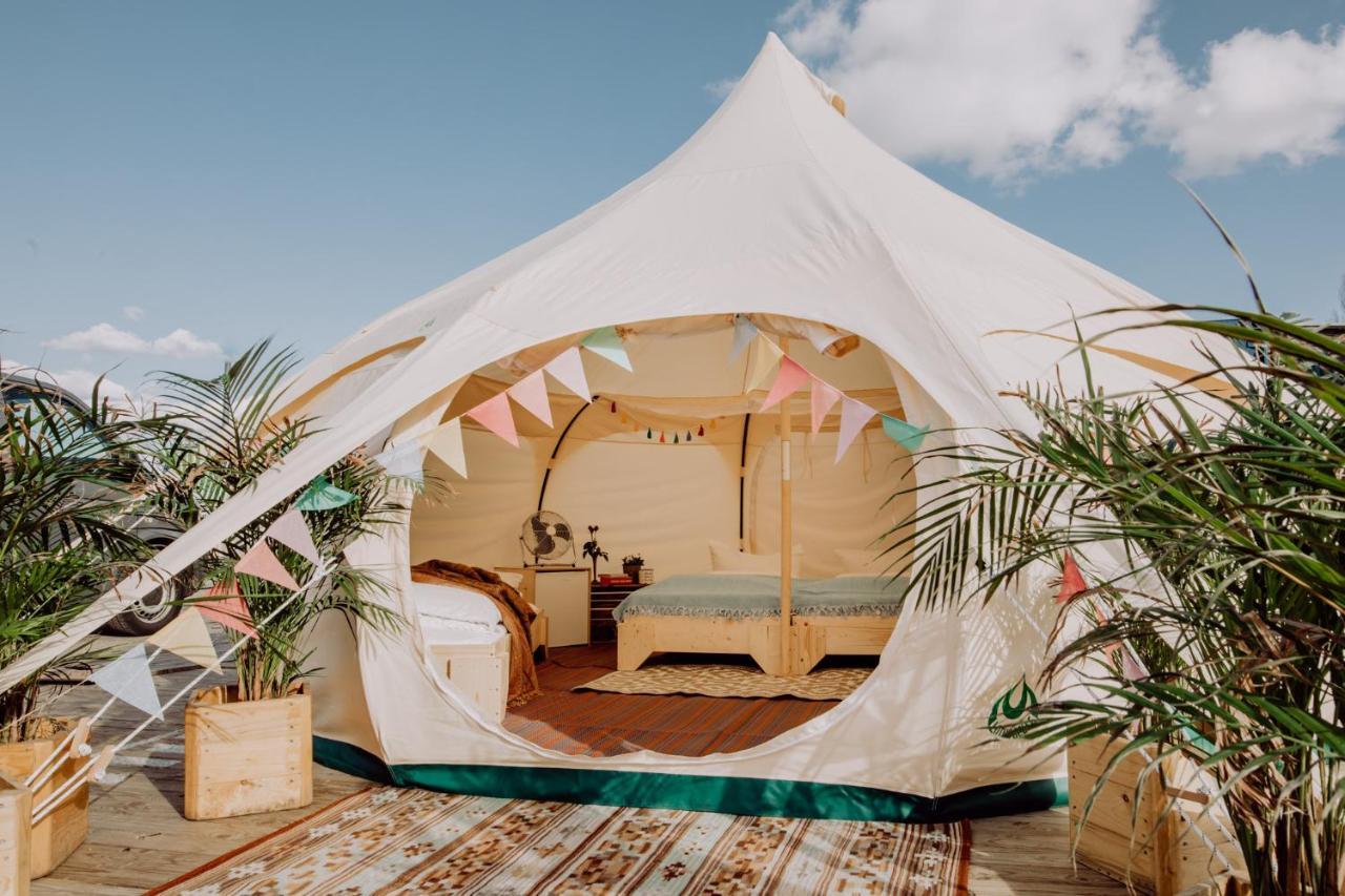 Raus Und Gut Glamping Am Graebendorfer See Drebkau Exterior foto