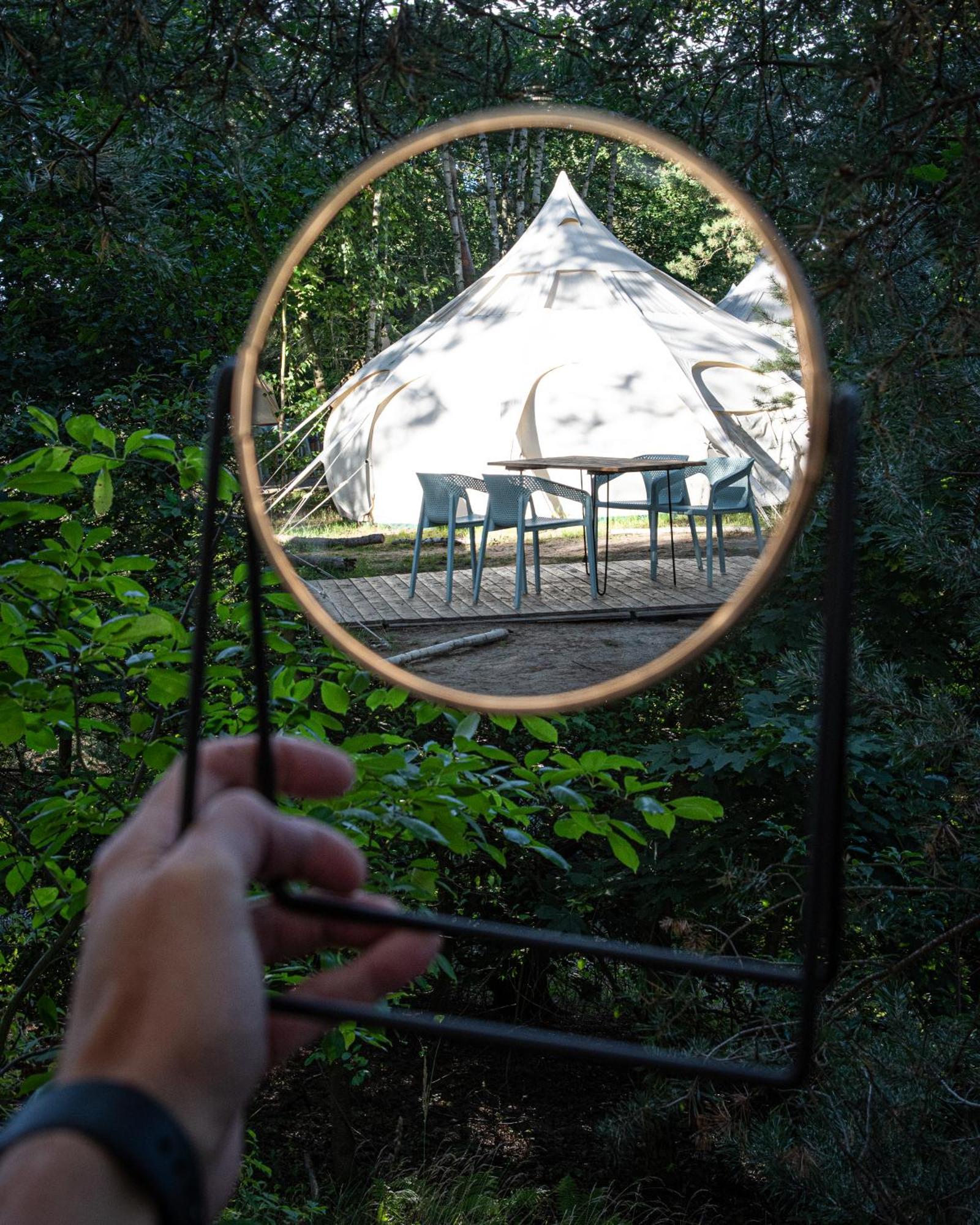 Raus Und Gut Glamping Am Graebendorfer See Drebkau Exterior foto