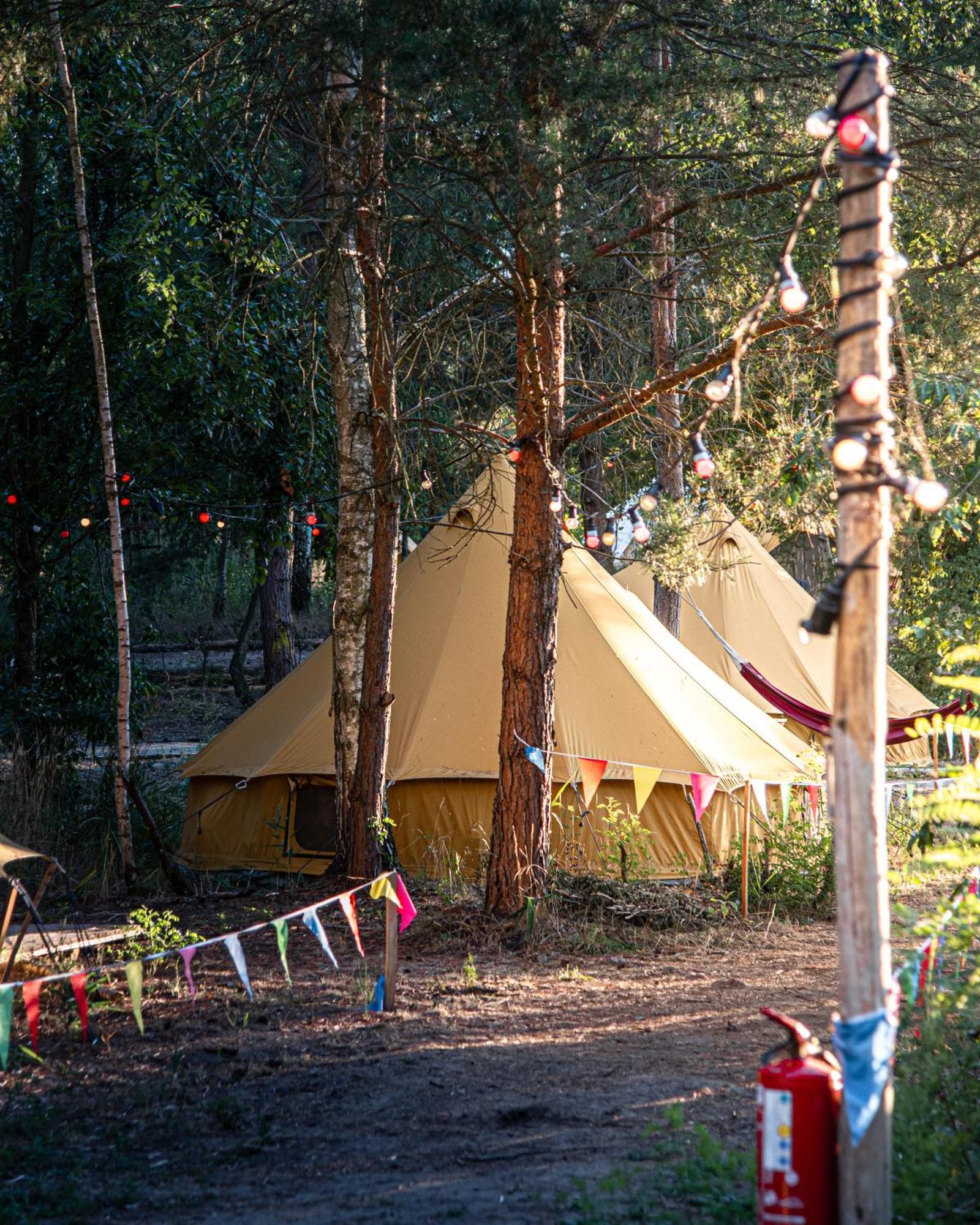 Raus Und Gut Glamping Am Graebendorfer See Drebkau Exterior foto